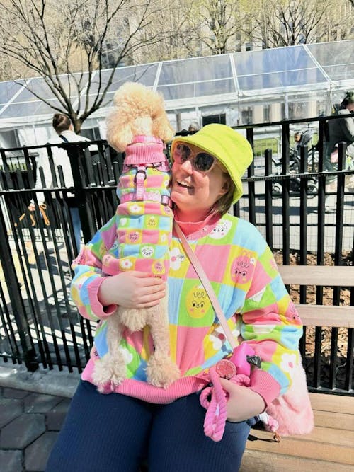 Candy Courn Human Sweater