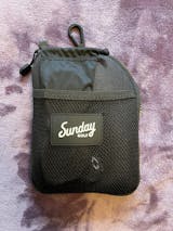 Nickel Bag by Sunday Golf | Golf Valuables Pouch - Heather Gray