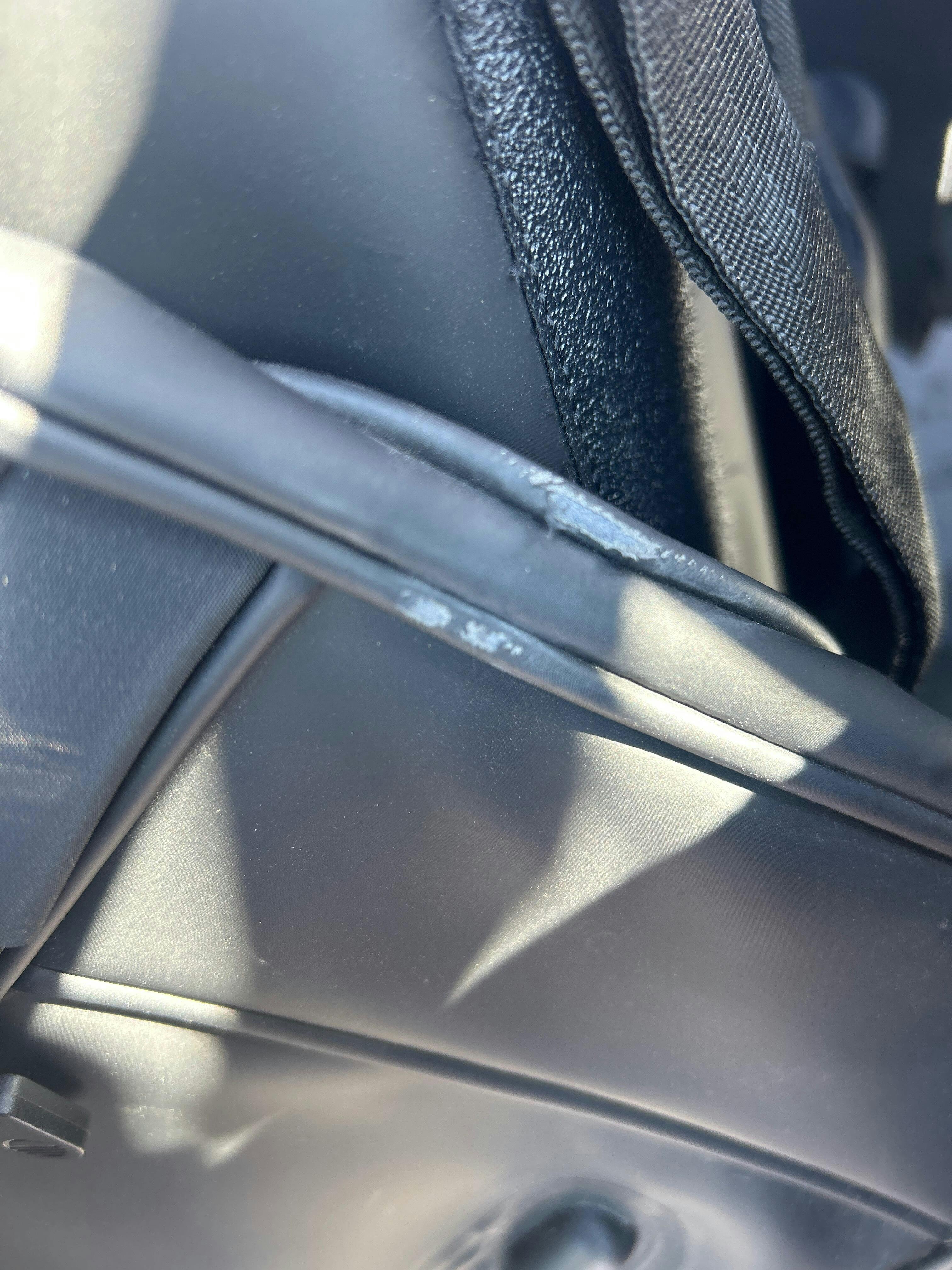 The Big Rig | Cart Bag - Black Vegan Leather – Sunday Golf