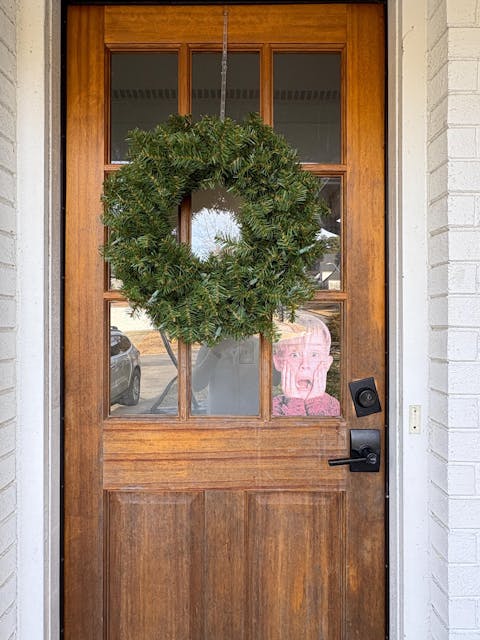 Kevin McCallister Window Face Cutout