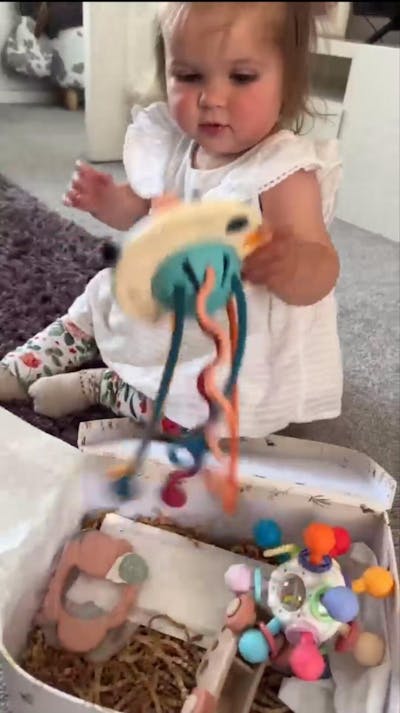 UFO Silicone Pulling Toy