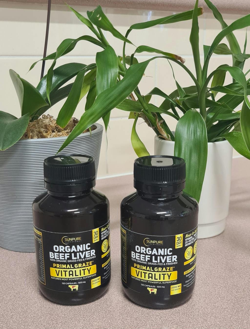 Beef Liver Capsules, Certified Organic Grass Fed