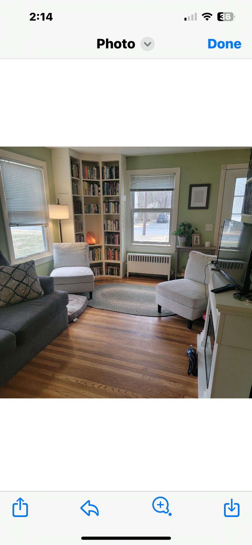 Blue Braided Rug for Farmhouse Kitchens, Living Rooms & Interior Spaces - Made in USA - Premium Quality