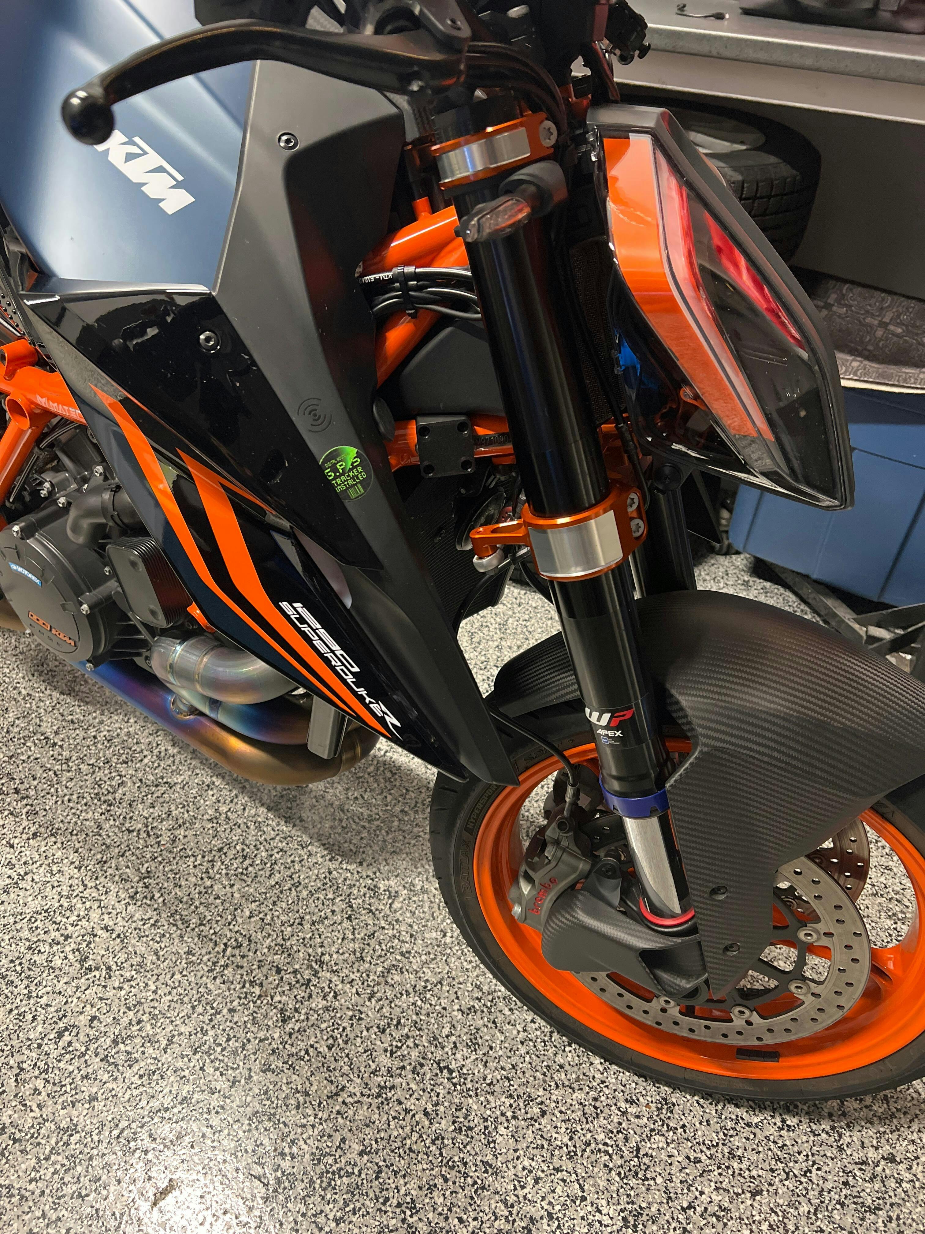 KTM Super Duke R Adjustable Steering Stops (Gens 1-4) | SUPERSTOPS