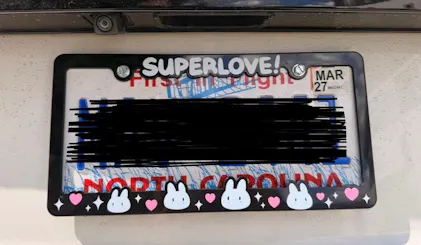 MOCHI BUNNY PLATE FRAME – SUPERLOVE