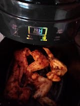 AirFryer Friteuza Profesionala - Cuva 10L , 2400W, Digitala cu Aer Cald, Carne si Legume - 10L AT