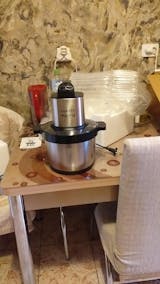 Tocator Electric Universal - Bol 6L Inox, 1500W, 4 Lame, Carne si Legume