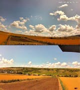 Camera de Supraveghere cu Panou Solar - 2 Lentile Ultra HD - Cartela SIM 4G ori Wireless (WIFI), Rotatie 360° din Aplicatie