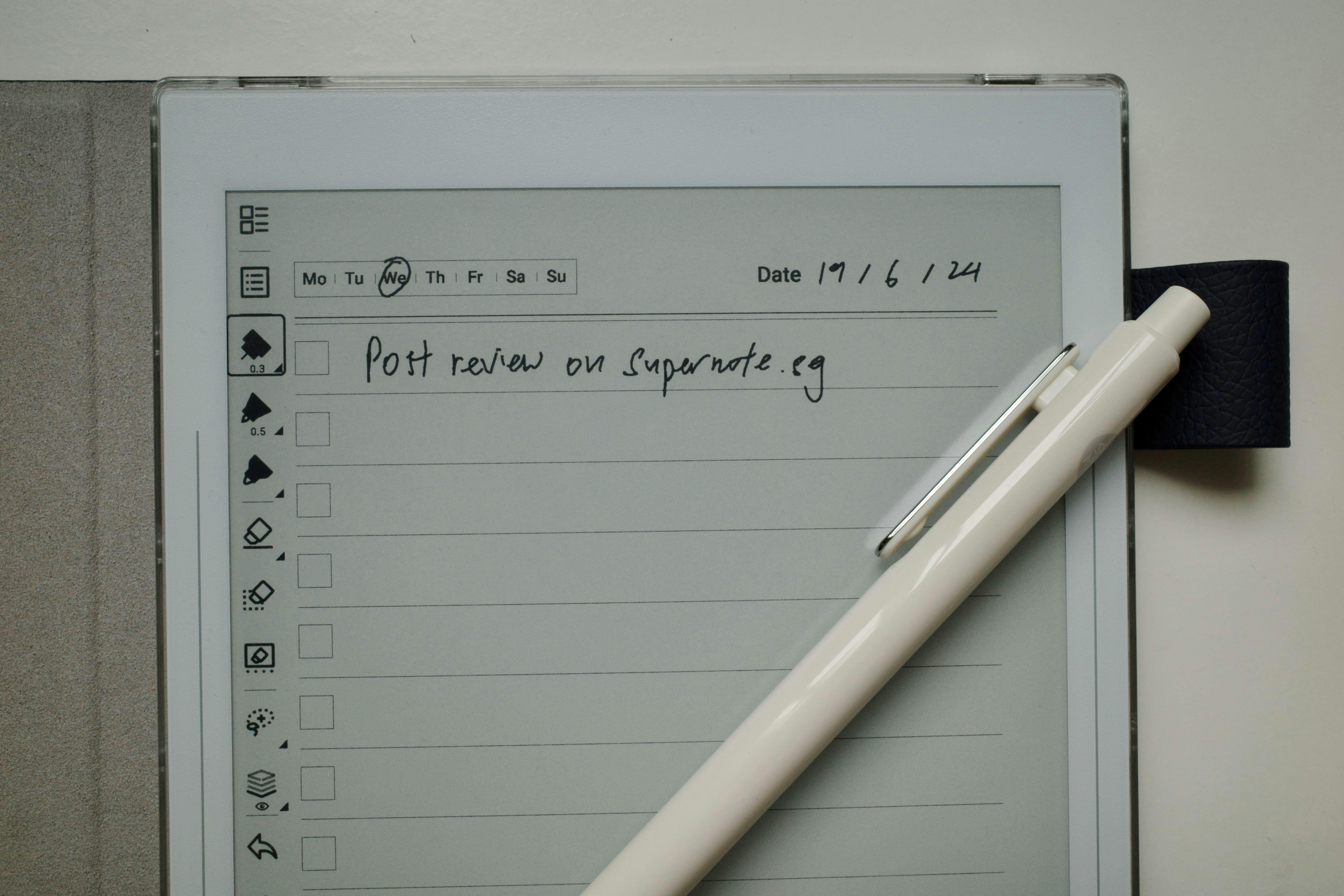 Supernote Nomad (A6X2) Supernote Singapore