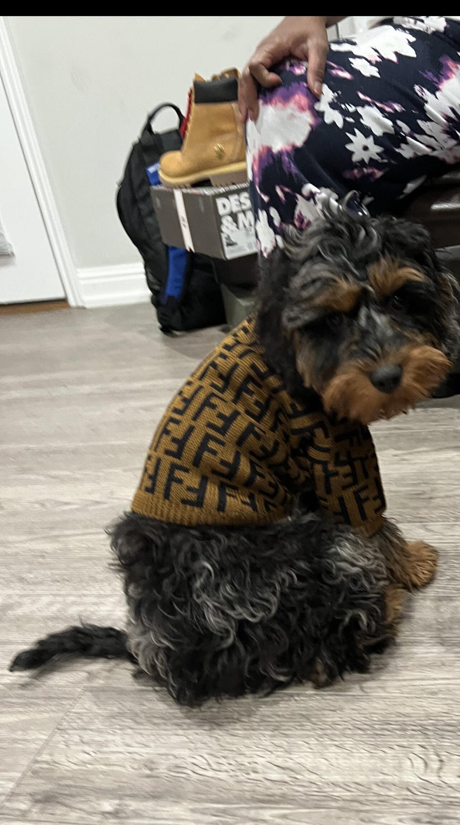 Fur Baby Coffee Dog Sweater - The Supreme Paw Supply