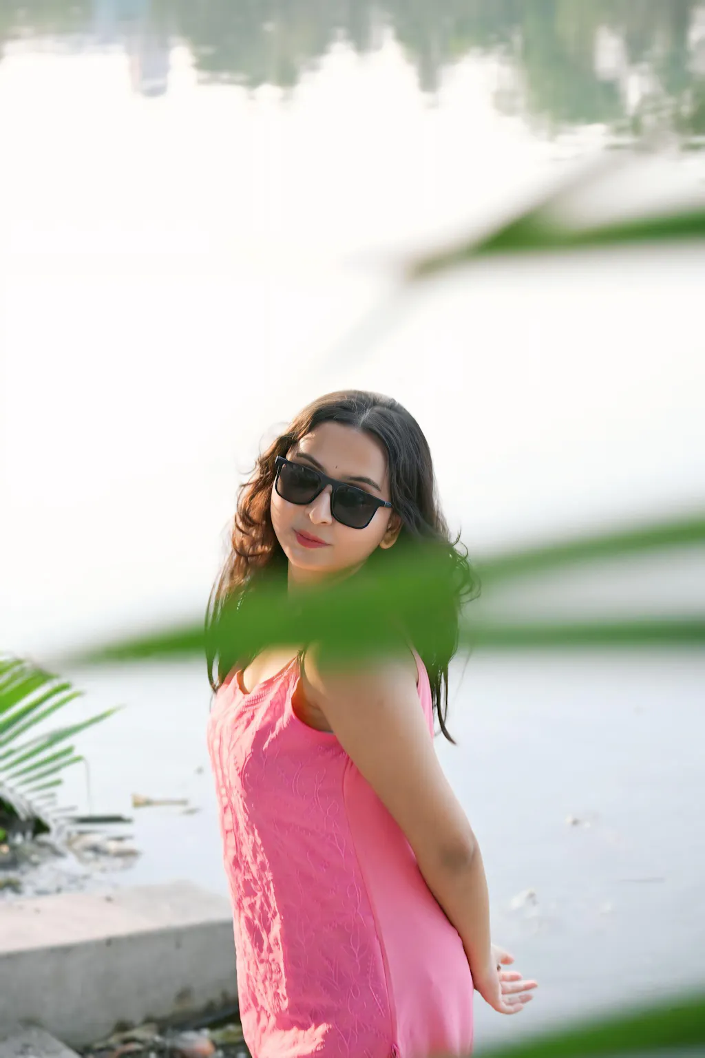 Strappy Viscose Georgette Chikankari Gharara Set