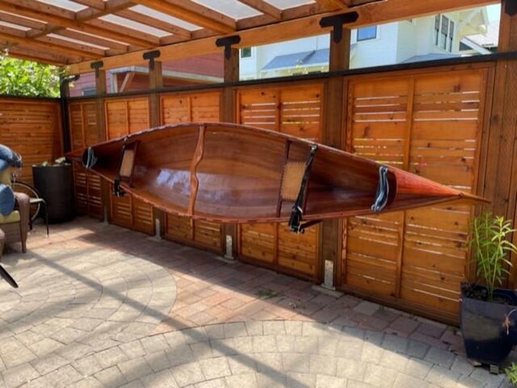 Quick Releasing Kayak and Canoe Wall Mounting Brackets Suspenz