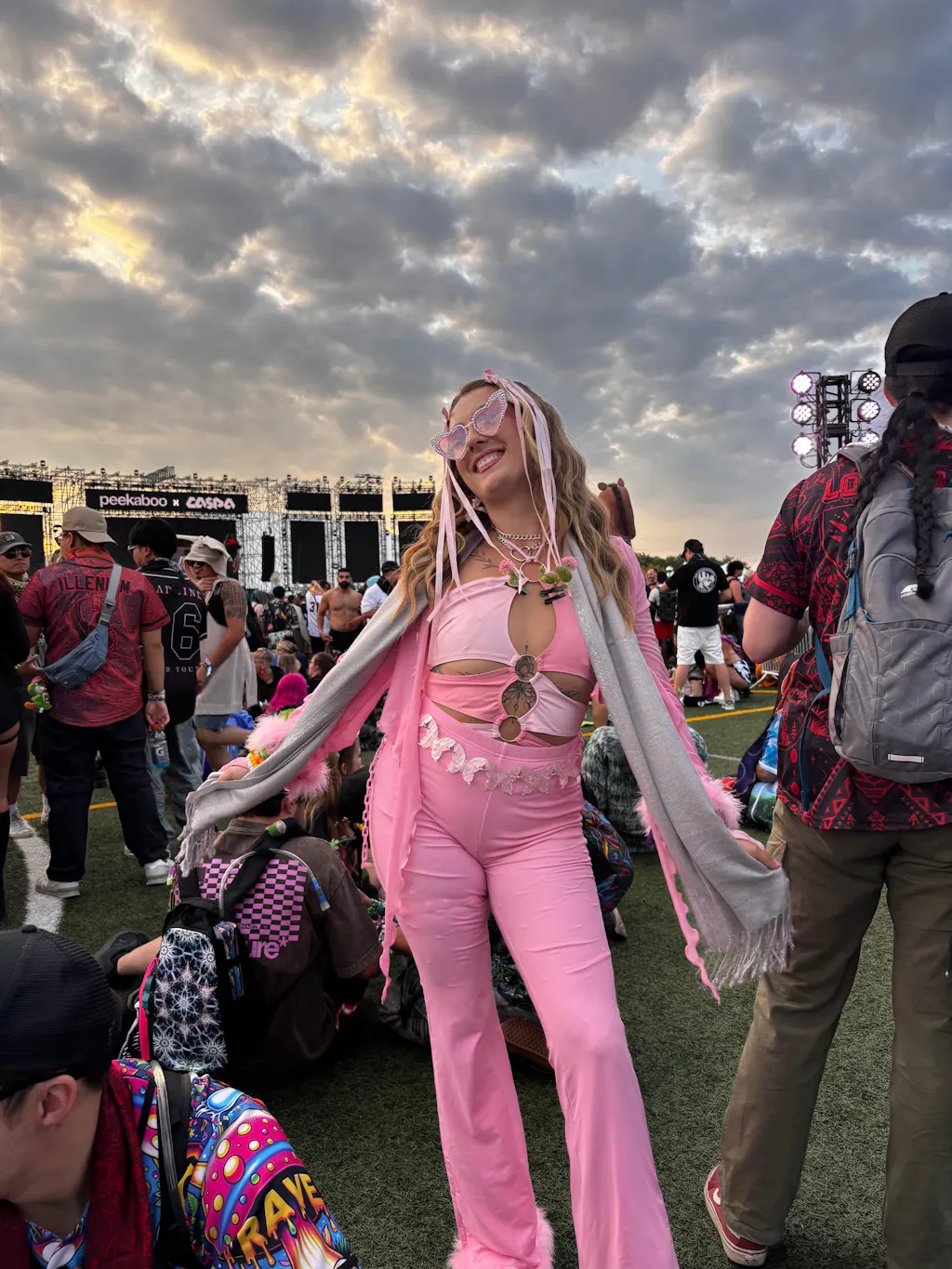 Pink Infinity Bodysuit