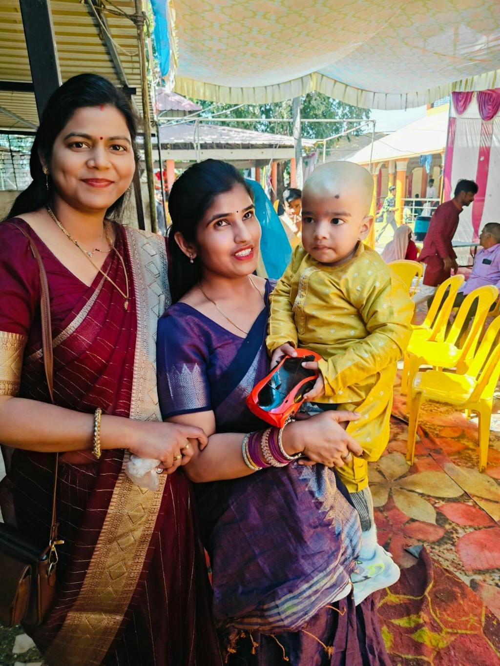 Sutisancha Purple Handloom Cotton Designer Tissue Saree