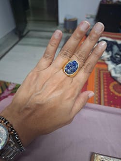 Blue Azure Gem Ring