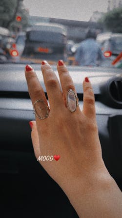 Moonstone Muse Ring