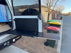 Barn Door Table with Extension - Toyota LandCruiser 70 Series