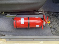 Fire Extinguisher Brackets for 78 Series TroopCarrier