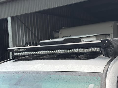 Black Starlink Mini Mount with Anderson Connector and 12 Volt Booster