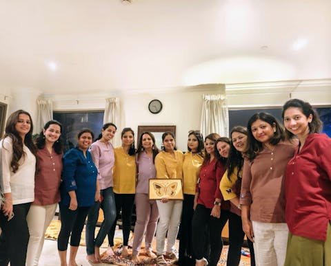 Peach Solid Short Kurti