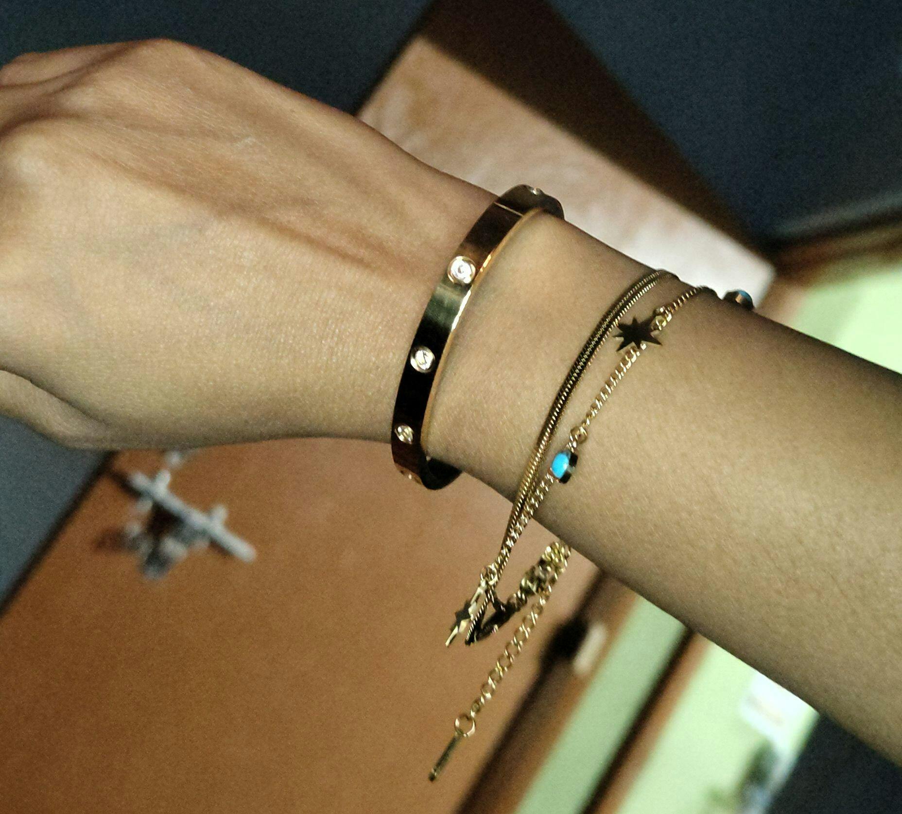 ❤KSY24☆☆☆さま❤2025年Bracelet❤❤❤❤✨️ Paparazzi ~ Stageworthy Sparkle Multi Cheetah Bracelet