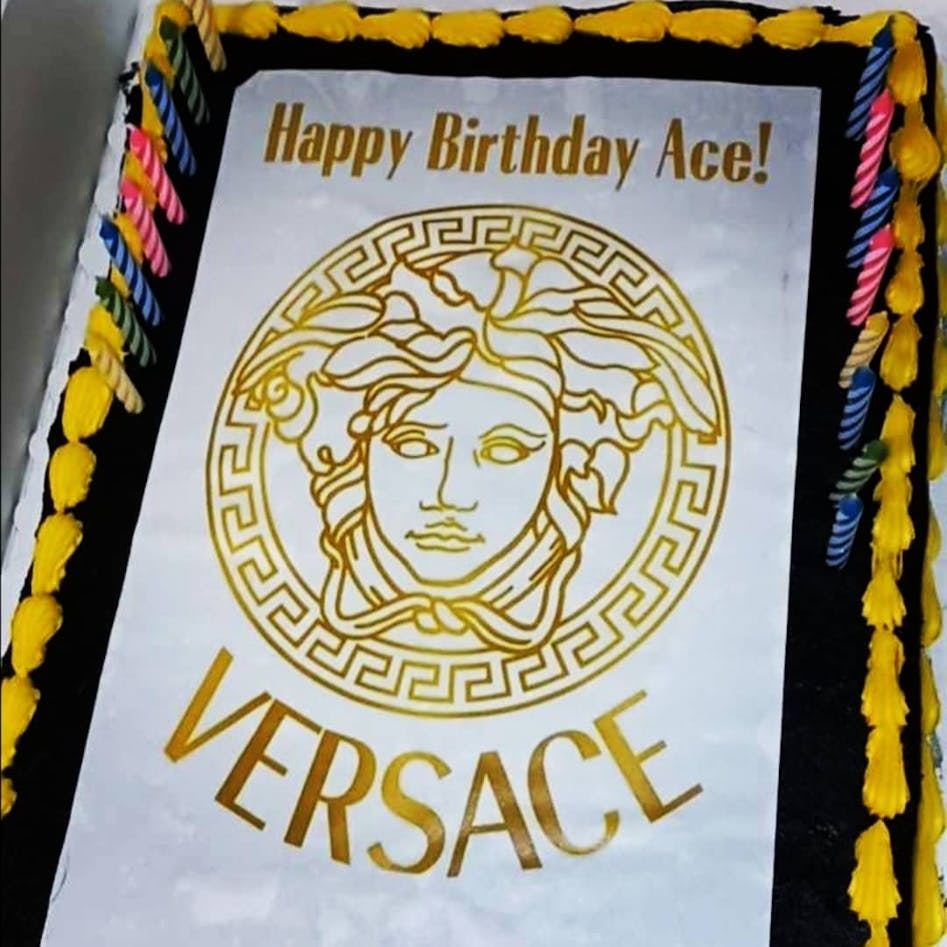 Cake Wrap // Versace – Edible Cake Toppers