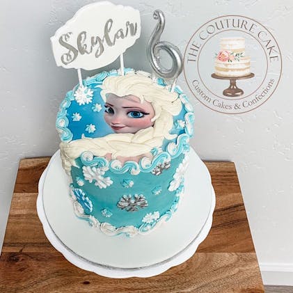 CUSTOMIZED CAKE TOPPER 2D FROZEN