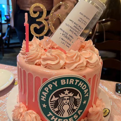 Starbucks Coffee Edible Image Frosting Sheet #3 (80+ sizes