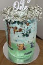 Classic Tigger in the Hunny Tree scene - Edible Icing Stickers