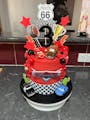 Custom Cars logo *fondant backing option* Edible printed icing image cake topper