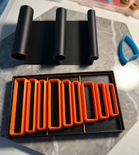 Huggie Earrings Toolkit: Oven-Safe Baking Base + 9 Cutter Set in Designer Box