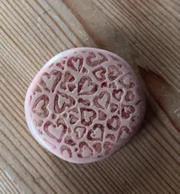 Heart & Love #3 - Set of 4 Plastic Textures