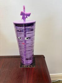 Boo Crew Mummy Plastic Tumbler 24oz