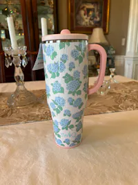 Hydrangeas Mega Mug 40oz