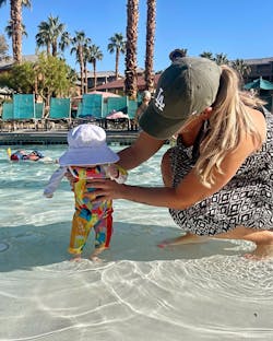 Sunsuit - Long Sleeve Romper Swimsuit | "Joyful"