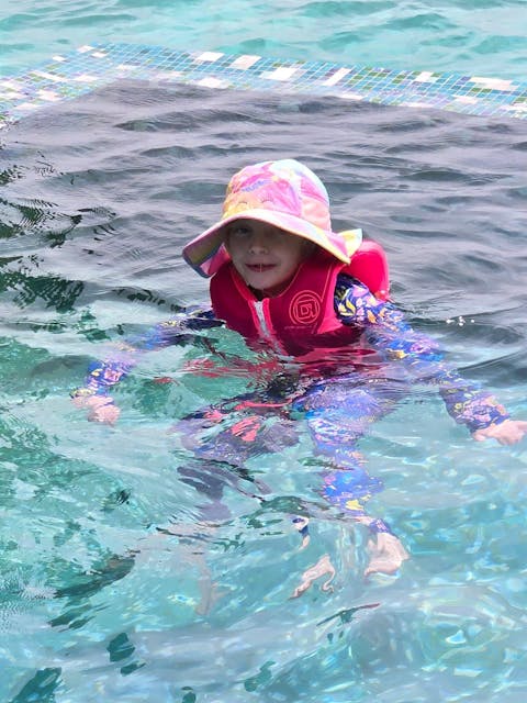 Kids Swim Pants | "Tropadelic"