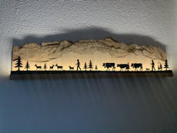 Wandbild Säntis 120cm