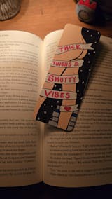 Thick Thighs Smutty Vibes | Bookmark