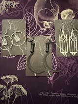Medieval Sickle Hoops | Earrings