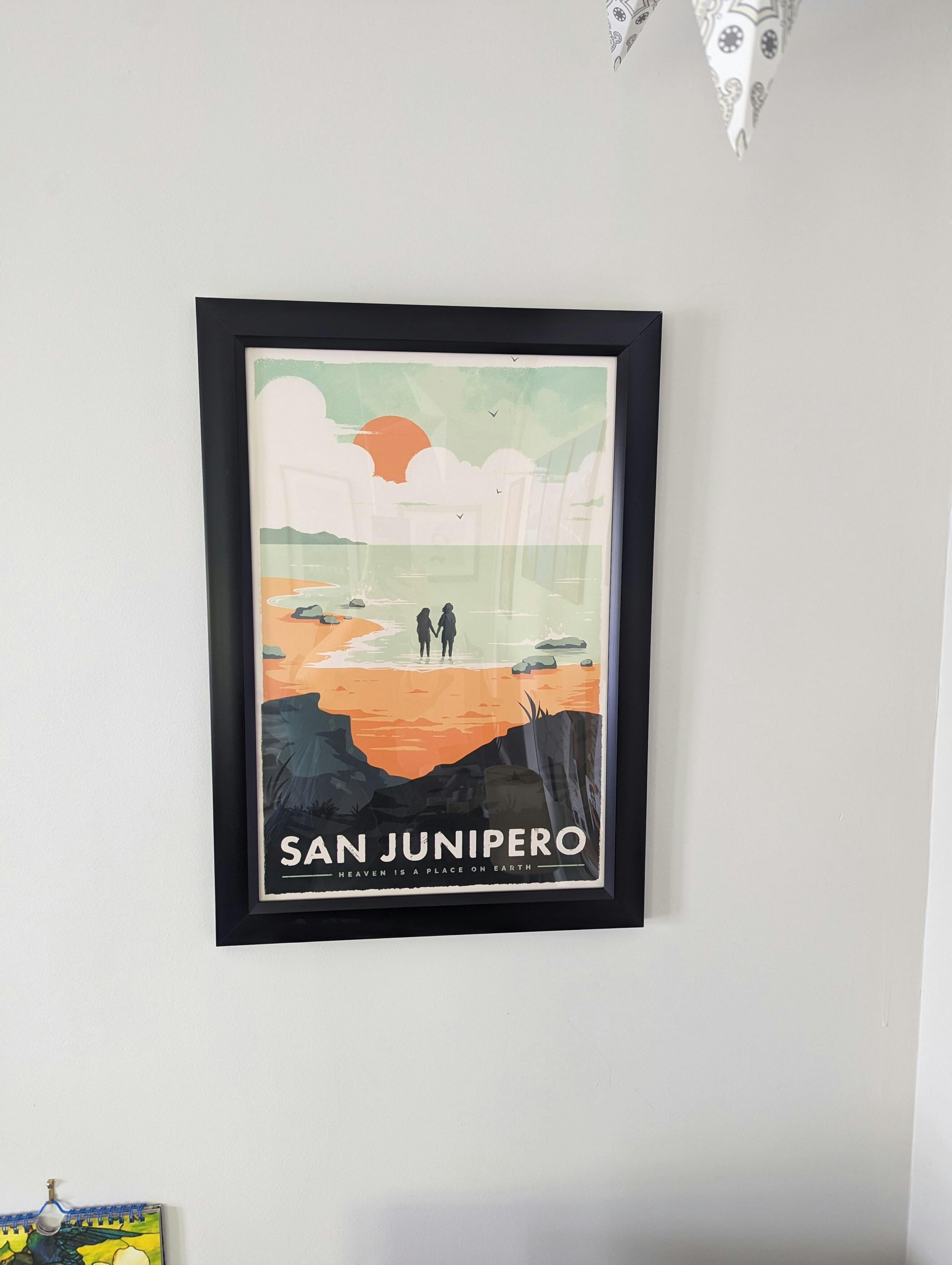 San Junipero Retro Travel Poster – Sylvan Design
