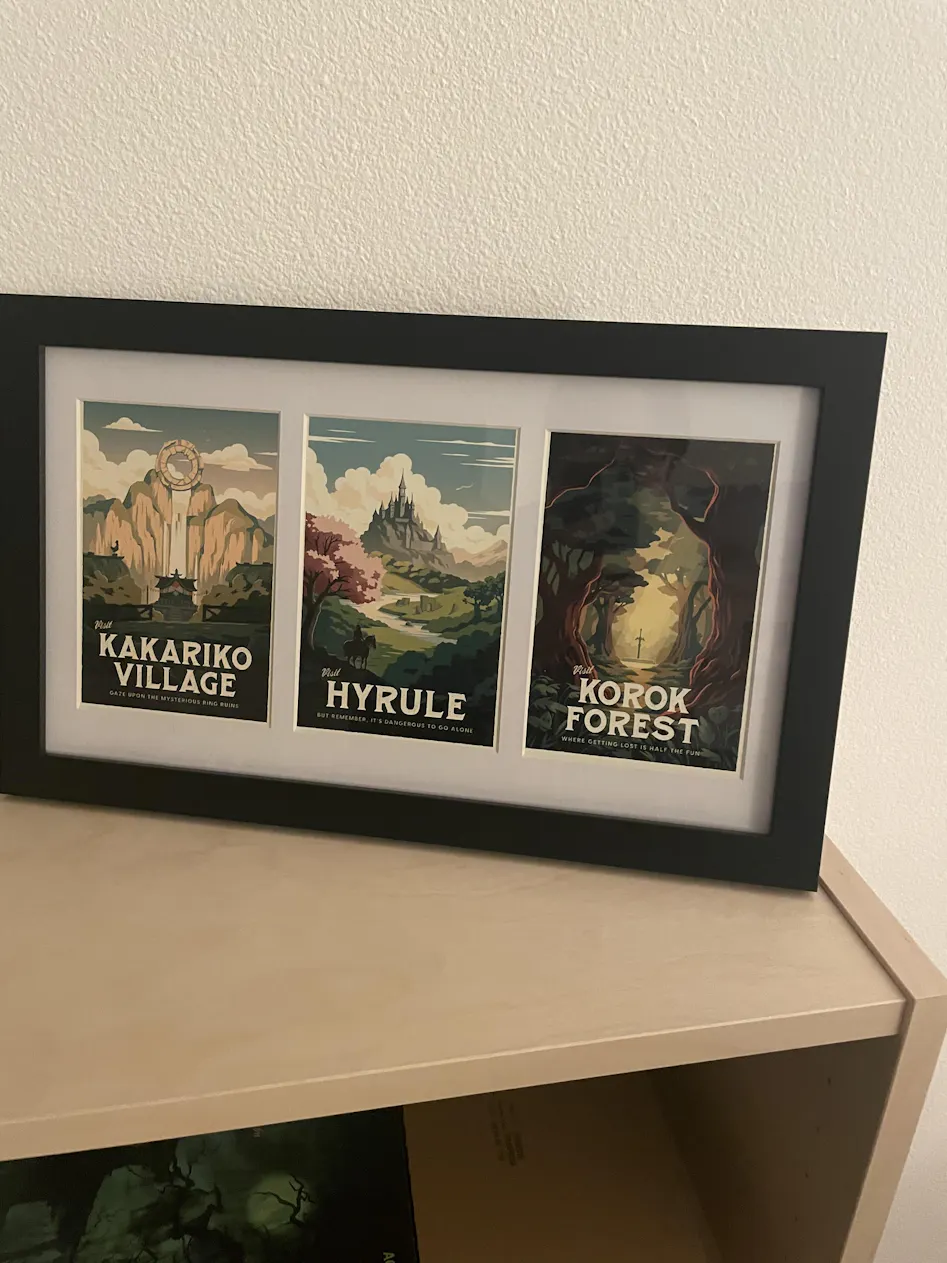 Mini Print Legend Of Zelda Travel Bundle (Set of 3) – Sylvan Design