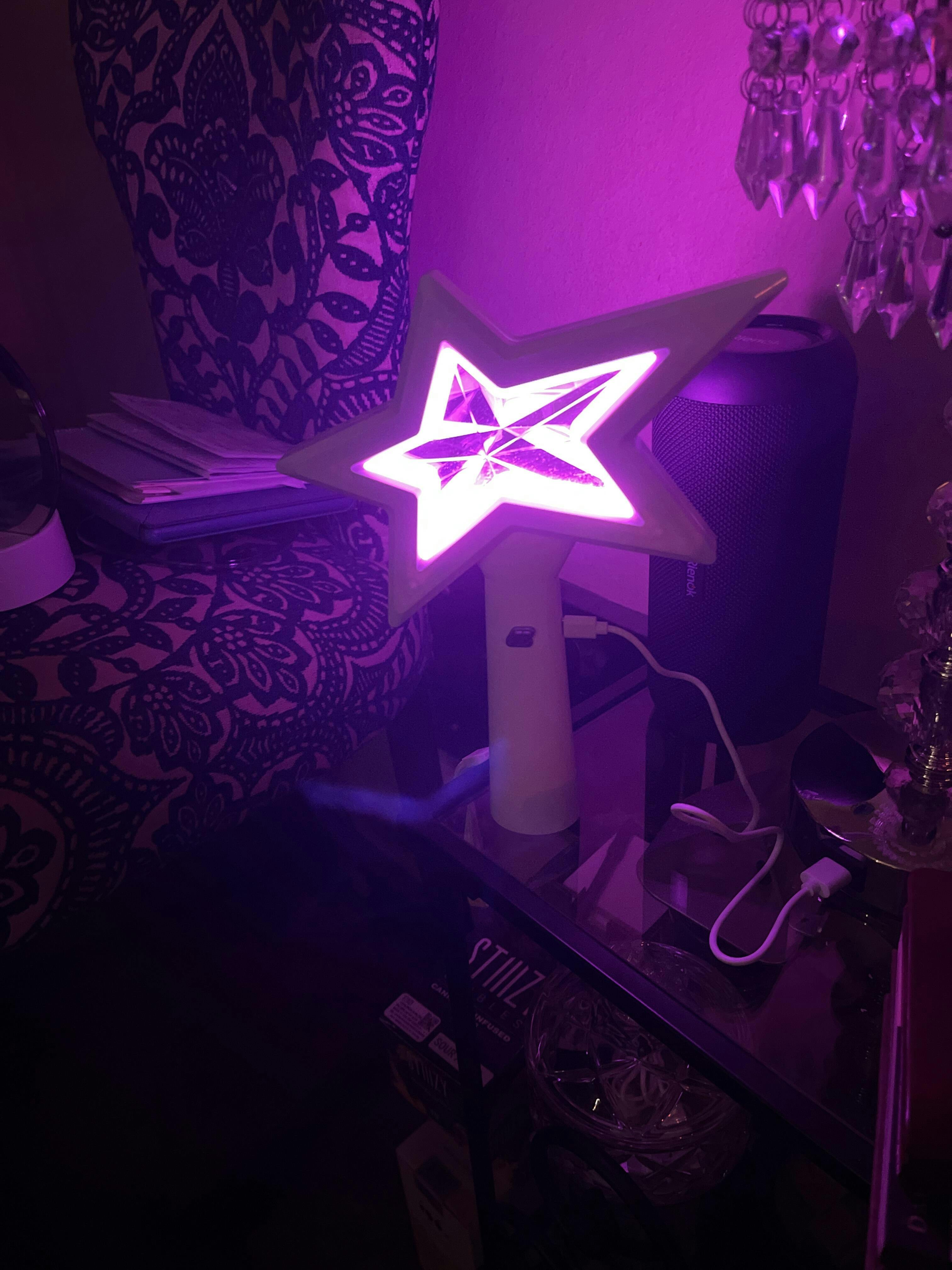 LiSA 北米ツアー NATOUR LIGHT STICK ピンク 星形 LiSA 北米ツアー NATOUR LIGHT STICK ピンク 星形
