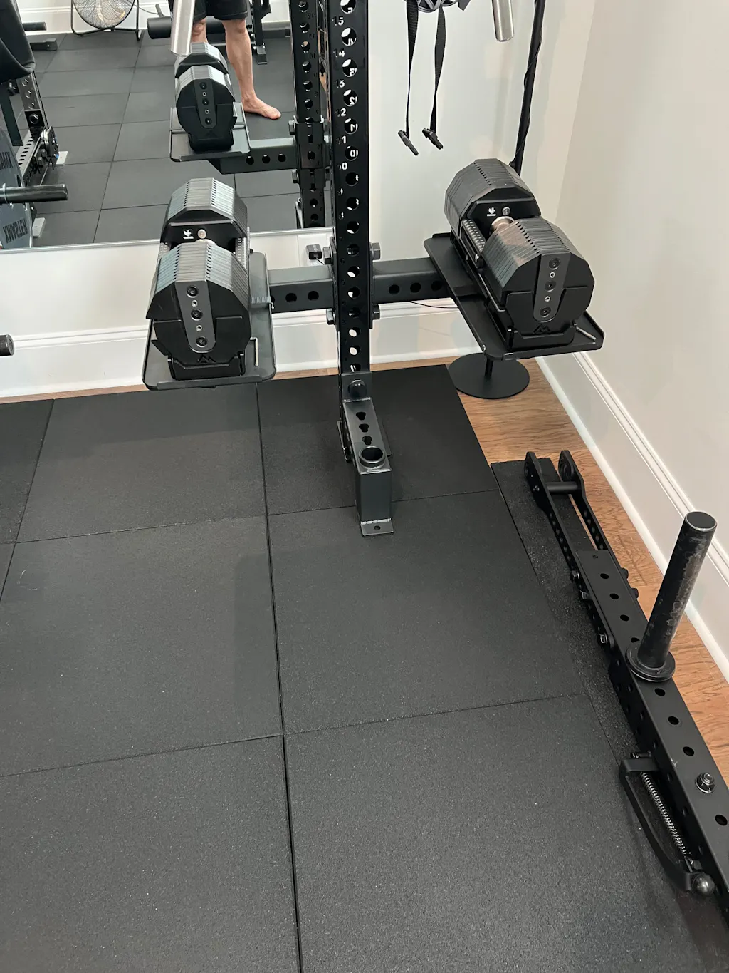 Adjustable Dumbbell Storage Arms