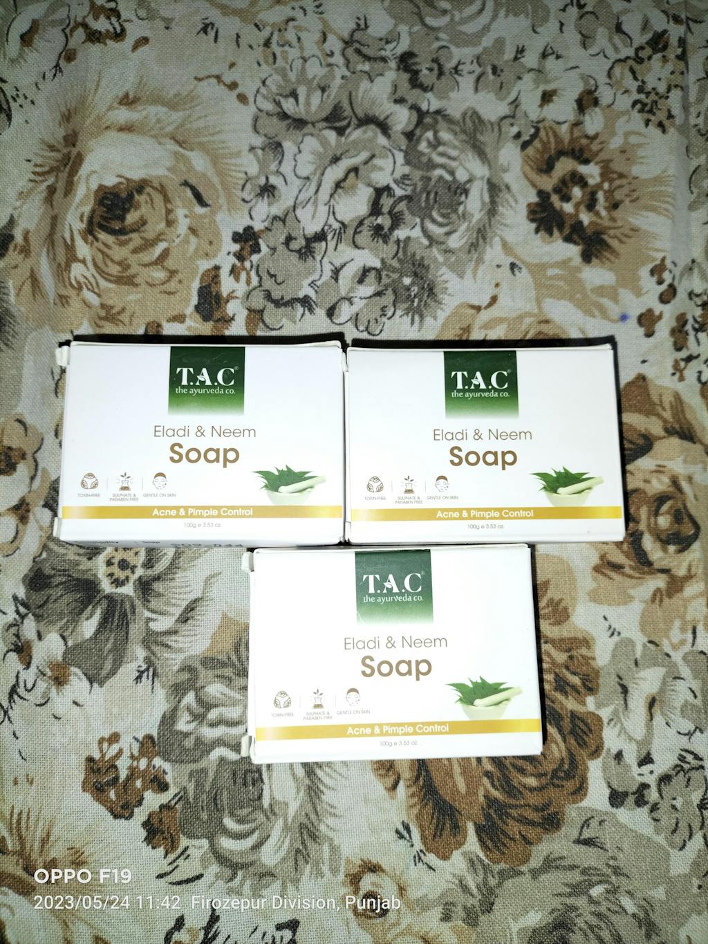 Buy Eladi & Neem Soap (Pack of 3) Online at T.A.C.