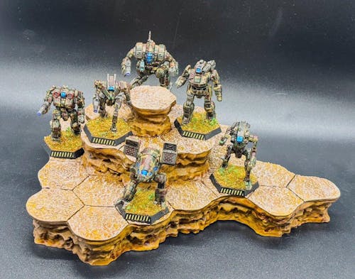 HEXTECH Mercenary Junction Map Hill Sets-6mm