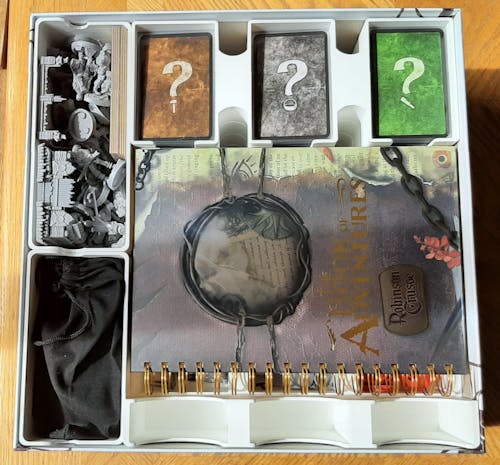 Robinson Crusoe Gamefound Collector's Edition Board Game Insert / Organizer