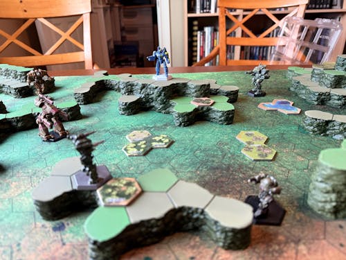 HEXTECH Atlean Steppes Map Hill Sets - 6mm