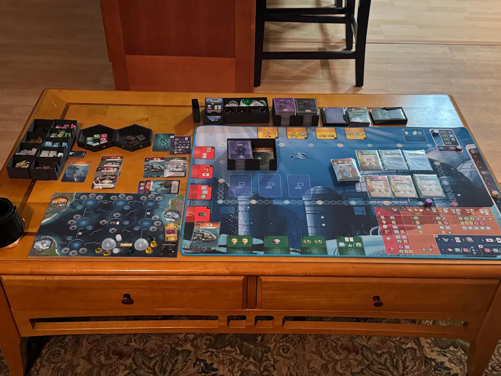 Underwater Cities + Expansion Board Game Insert / Organizer