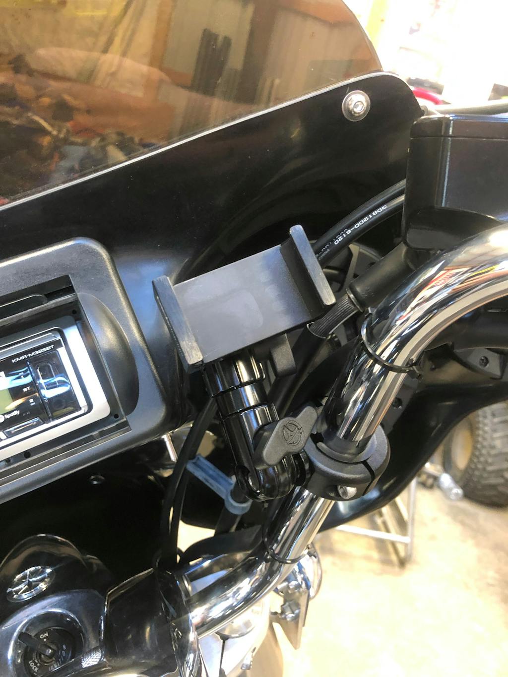 cell phone handlebar mount motorcycle