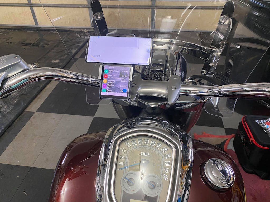 sportster phone mount